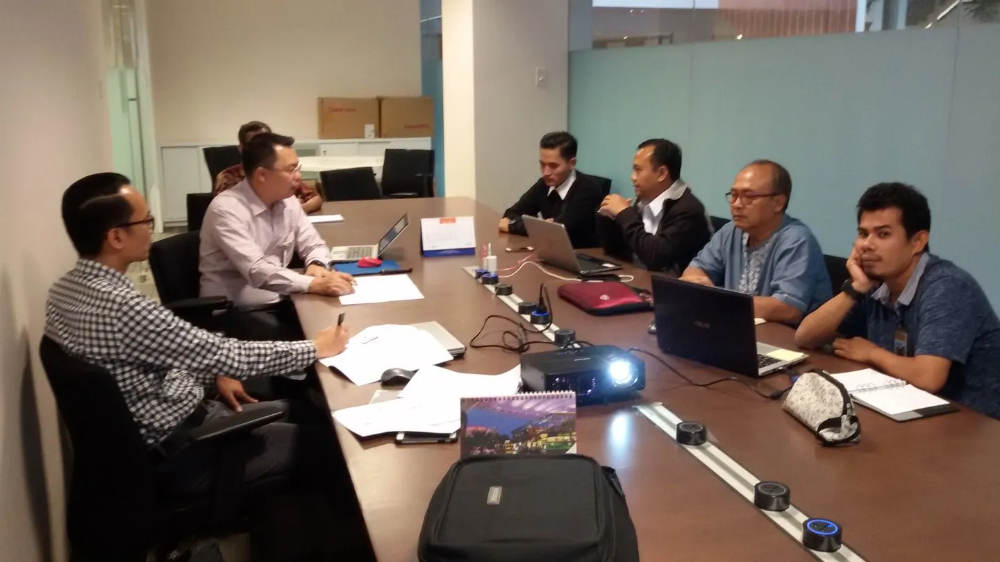 Peserta Kursus Project Planning Berdiskusi dan Bertukar Pengalaman