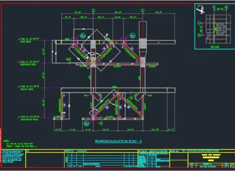 Structure Kursus: Struktur Design, menggunakan aplikasi perangkat lunak.<br> 1 shopdwg_1