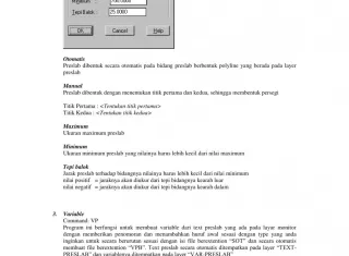 Autocad  Kursus: autoLISP lanjutan Autocad tingkat Mahir 7 teknik_civil3d_6